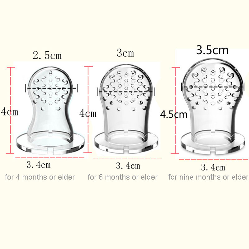 Beißfütterer aus Silikon für Babys