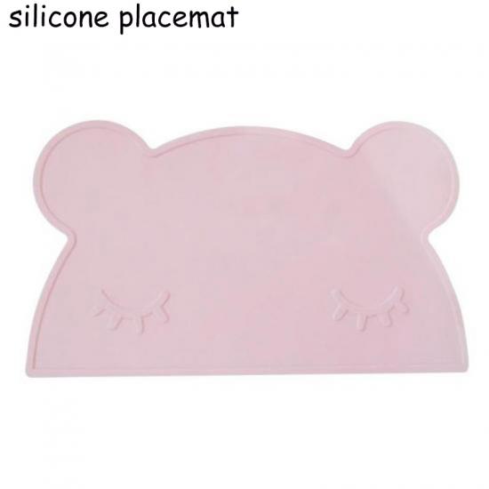 Baby-Tischset aus Silikon